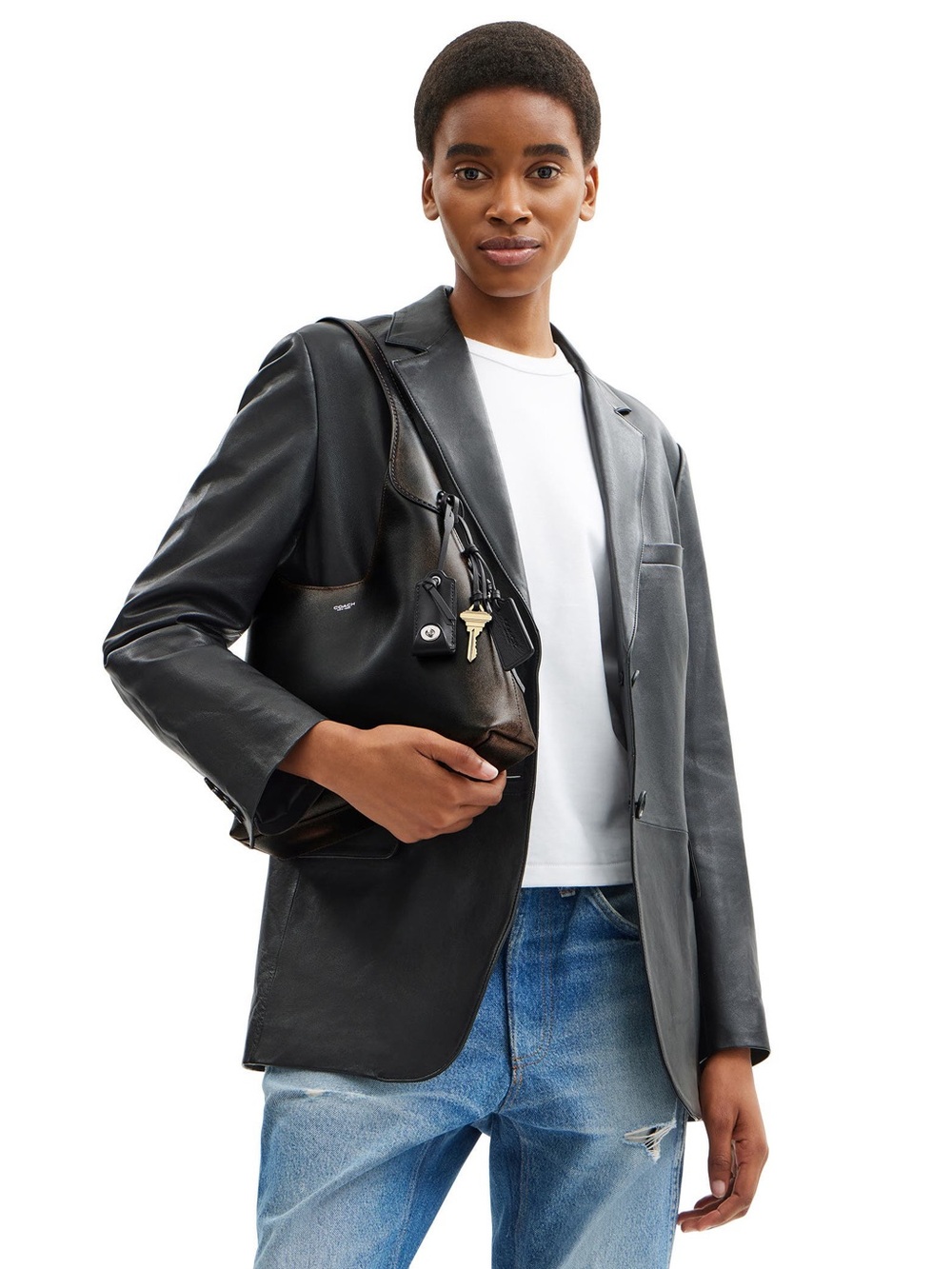 🖤Coach Brooklyn 28 in Loved Leather || NOW DISCONTINUED!🖤 - Picture 2 of 15